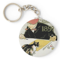 Poster Calendar 1897 Keychains