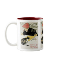 Poster Calendar 1897 Coffee Mugs