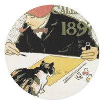 Poster Calendar 1897 Sticker