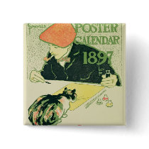 Poster Calendar, pub. by R.H. Russell & Son, 1897 Pins