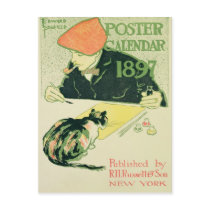 Poster Calendar, pub. by R.H. Russell & Son, 1897 Post Cards