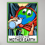 Poster:  "Caring for Mother Earth"