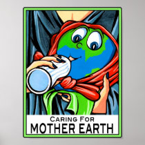 Poster:  "Caring for Mother Earth"