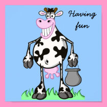 POSTER "cartoon" funny cow posters