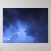 Poster " Ciel orageux "