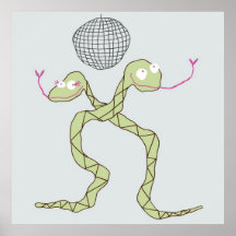Poster- Disco Snakes!
