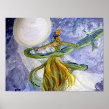 Poster - Fantasy Art - Moonlight Majesty