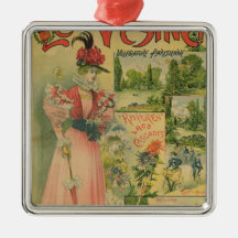 Poster for the Chemins de Fer de to Le Vesinet Christmas Tree Ornament