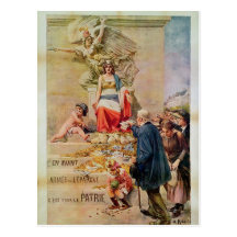 Poster for the Second Loan for National Defence Postcards