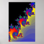 Poster: Fractal Spirals posters