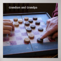 Poster/"Grandson and Grandpa"