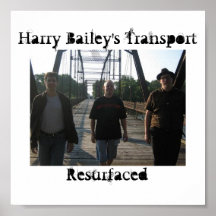 Poster Harry Bailey's Tranport, Resurfaced