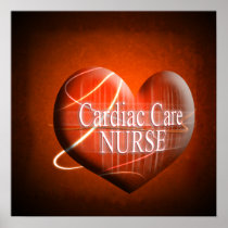 POSTER HEART - CARDIAC NURSE