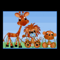 Poster Jungle Babies posters
