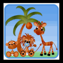 Poster Jungle Babies posters
