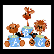 Poster Jungle Babies posters