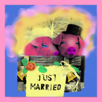POSTER "just married" posters
