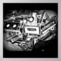 Poster-Love the Arts-Cassette Tapes