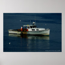 Poster Maine Lobsterman - Kittery Point, ME ...