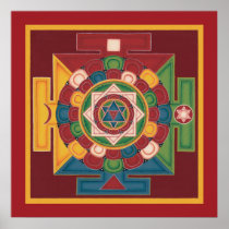 POSTER Mandala of 5 Elements - starts from $14.25