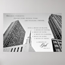 Poster - Manhattan New York LDS Temple