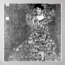 Poster-Monochrome-Klimt