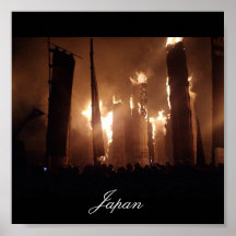 Poster of Japan Fire Festival