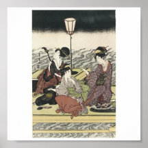 Poster of Japanese Painting c. 1800's