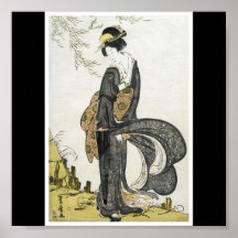 Poster of Japanese painting c. 1805