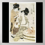 Poster of Japanese painting c. early 1800's posters