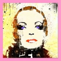 POSTER pop art Patriciastore "woman portrait" posters