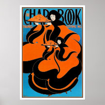 Poster Print: Art Nouveau - Bradley - Thanksgiving