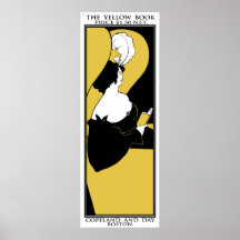 Poster Print: Aubrey Beardsley "The Yellow Book"