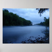 Poster Print - Chattahoochee River Mist