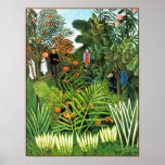 Poster/Print: Exotic Landscape  (Paysage Exotique)