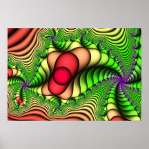 Poster/Print:  October  Fractal