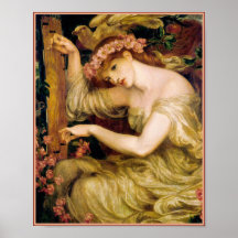 Poster/Print:  Rossetti - Sea Spell