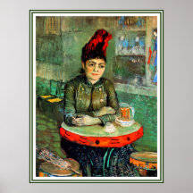 Poster/Print: Van Gogh - Woman in Cafe