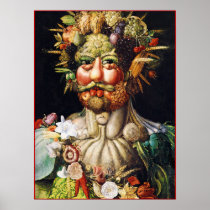 Poster/Print: Vertumnus (Portrait of Rudolf II)