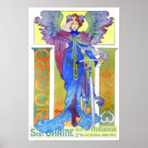 Poster/Print:  Vintage Bicycle Ad - Henri Thiriet