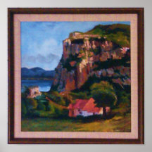 Poster, Realist Style Near Rock of Hautepierre