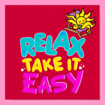 poster RELAX TAKE IT EASY posters