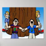 Poster: "Save Our Trees"