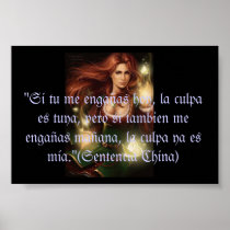 Poster Sentencia China