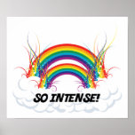 POSTER - SO INTENSE DOUBLE RAINBOW