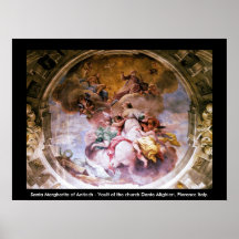 Poster - St. Margherita of Antioch, Florence Italy