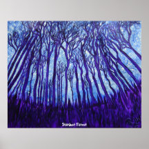 Poster - Stardust Forest