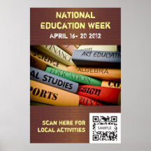 Poster Template National Education Week