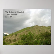Poster - The Lord is My Shepherd I shall not want