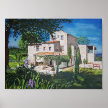 Poster, Umbria, Italy